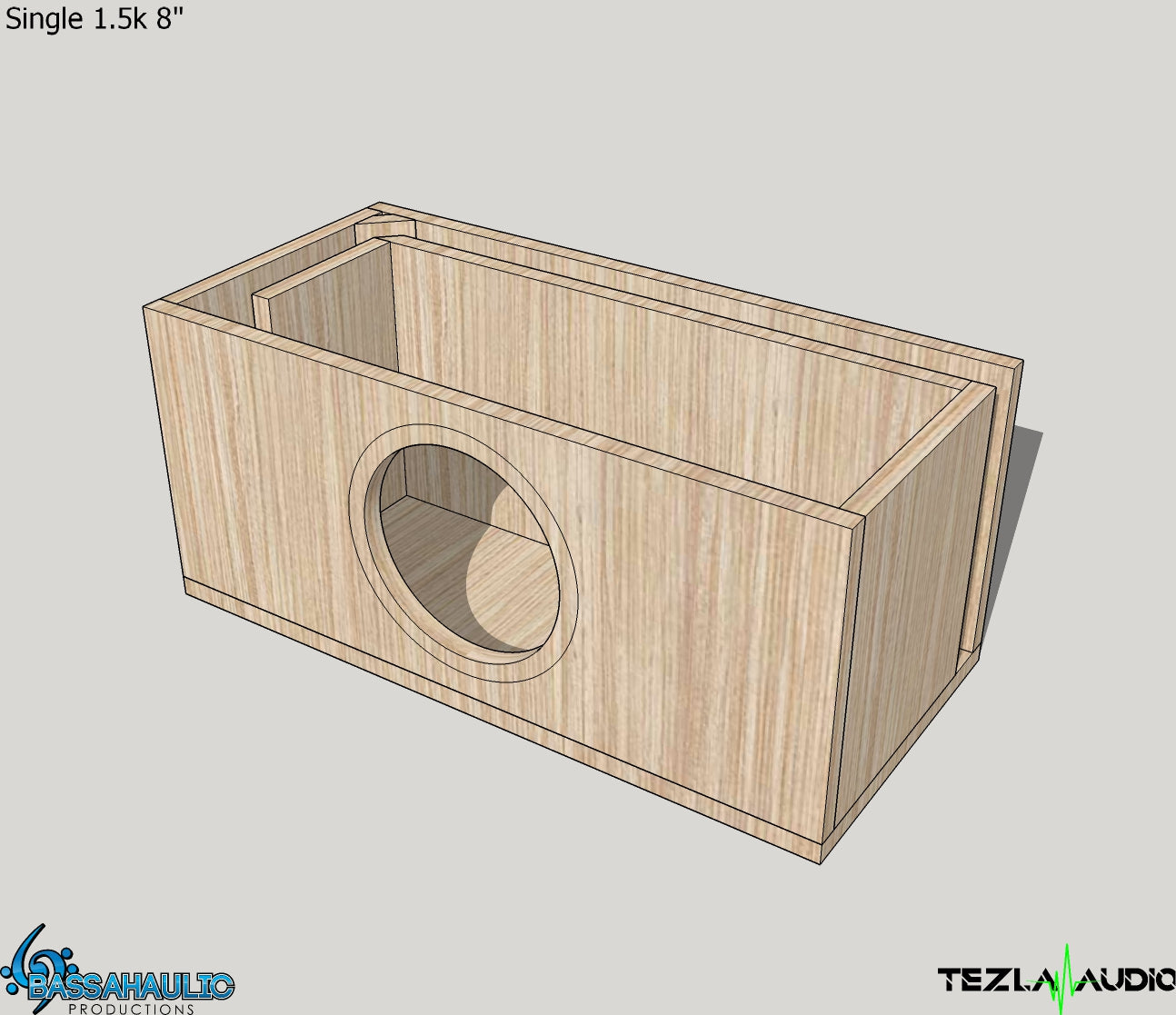 Tezla Audio - TZ815KD2G2 - Subwoofer, 1.5K Series 8 inch