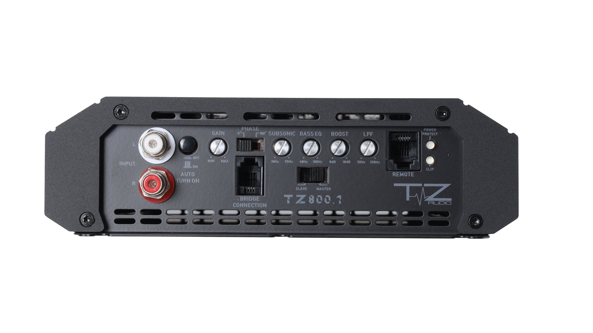 Tezla Audio TZ800.1 Professional Series, Mono-block Amplifier 1025 Watts @ 1 ohm, 600 Watts @ 2 ohm,  Built in Clipping Indicator, detented pots