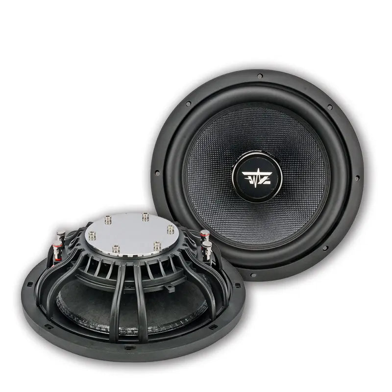 Tezla Audio - TZ12D4SNEO - 12'' Neo woofer dual 4 ohms shallow subwoofer 500 Max, 250 RMS.