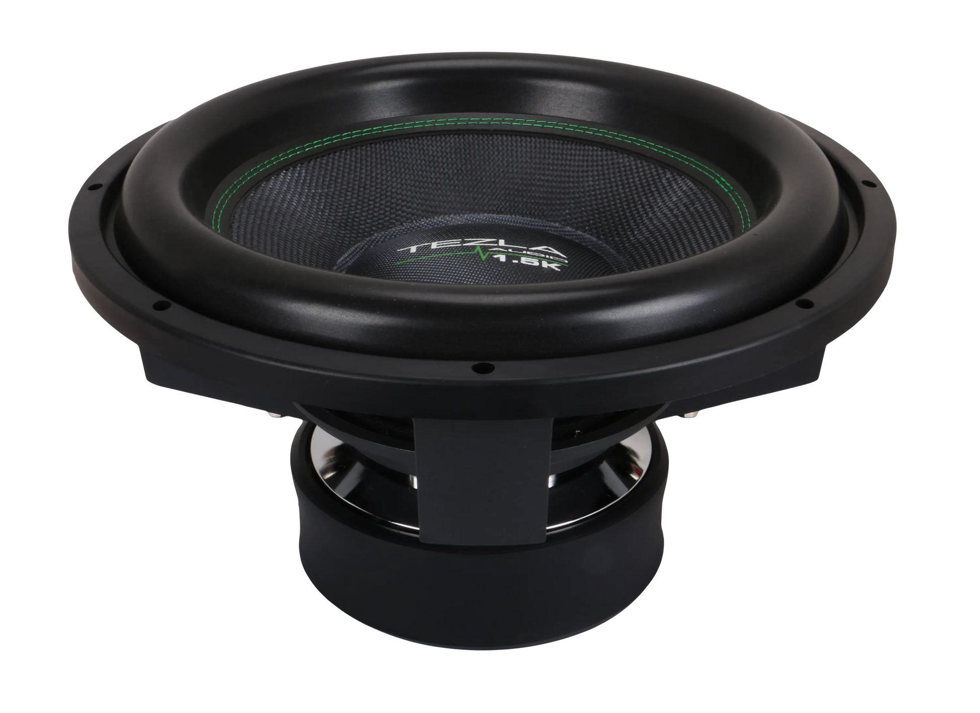 Tezla Audio - TZV115D215K - High Performance Car Subwoofer 15 Inch, Dual 2ohm, RMS 1000W, MAX 2000 Watts.